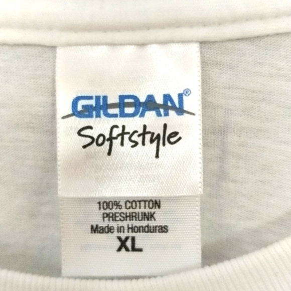 Gildan softstyle ladies tee.  "We ALL have issues" - Picture 3 of 4